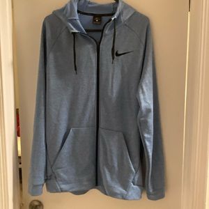 Women light blue Nike hoodie